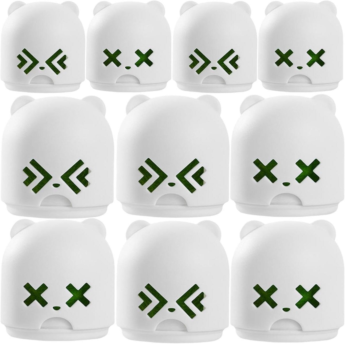 Schoenen Geur Eliminator Ballen - Geurverwijderaar Schoenen - Geur Neutraliseren - Hol Ontwerp - 3.5 cm - Wit