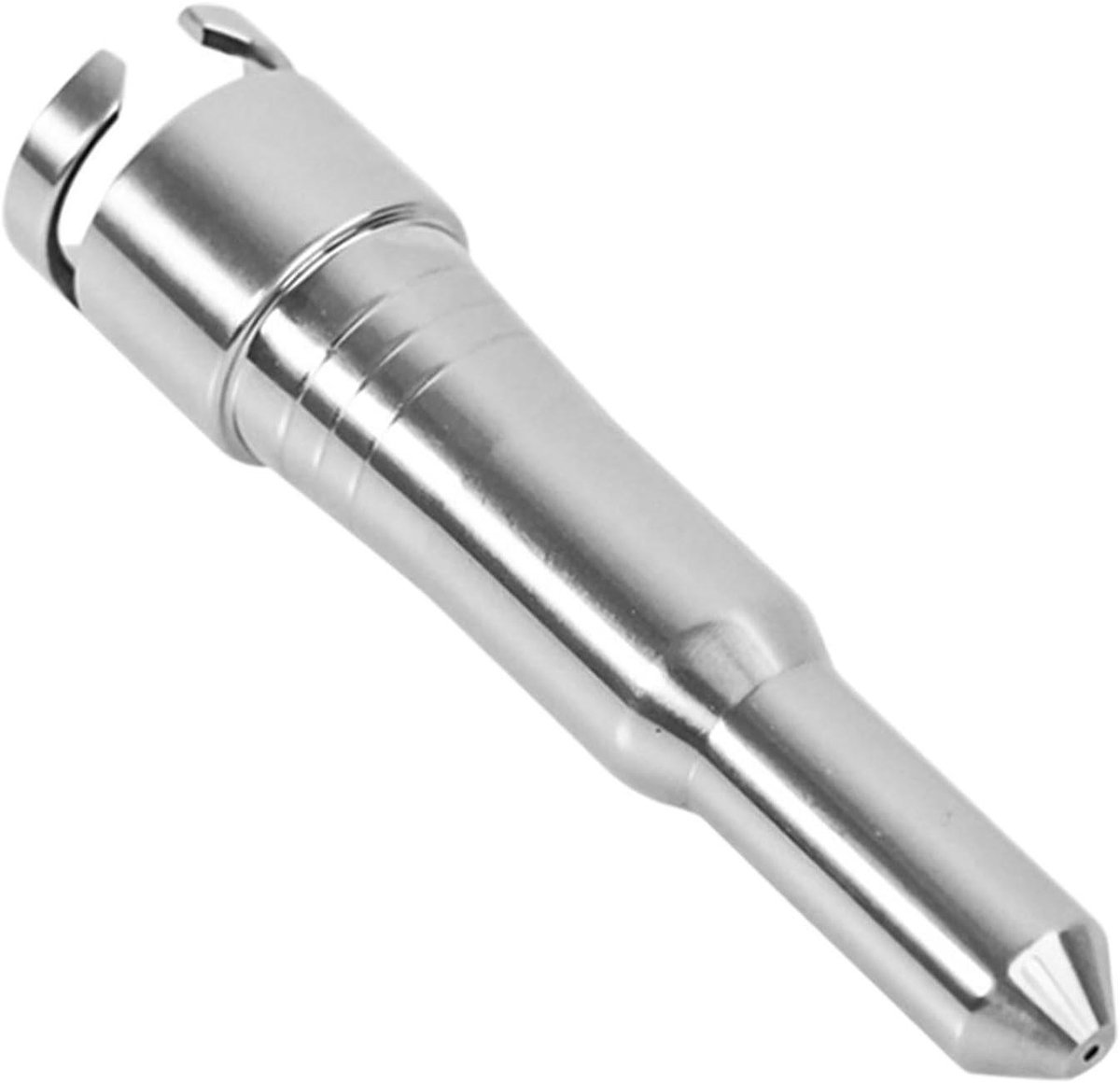 Stoommondstuk Koffiemachine - Melkschuimspuit Stoomtip - Melk Opschuimen - Roestvrijstaal Constructie - 7.35 x 1.7 cm - Zilver