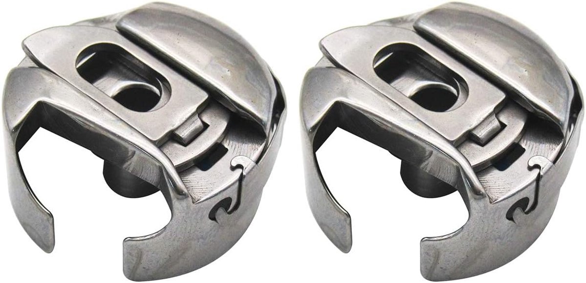 SnelShoppen - Set van 2 spoelhouders #91-105544-91 voor Pfaff naaimachines 7510, 7550, 1475, 1473, 1471 - Geschikt voor 4 mm tot 9 mm steekbreedte