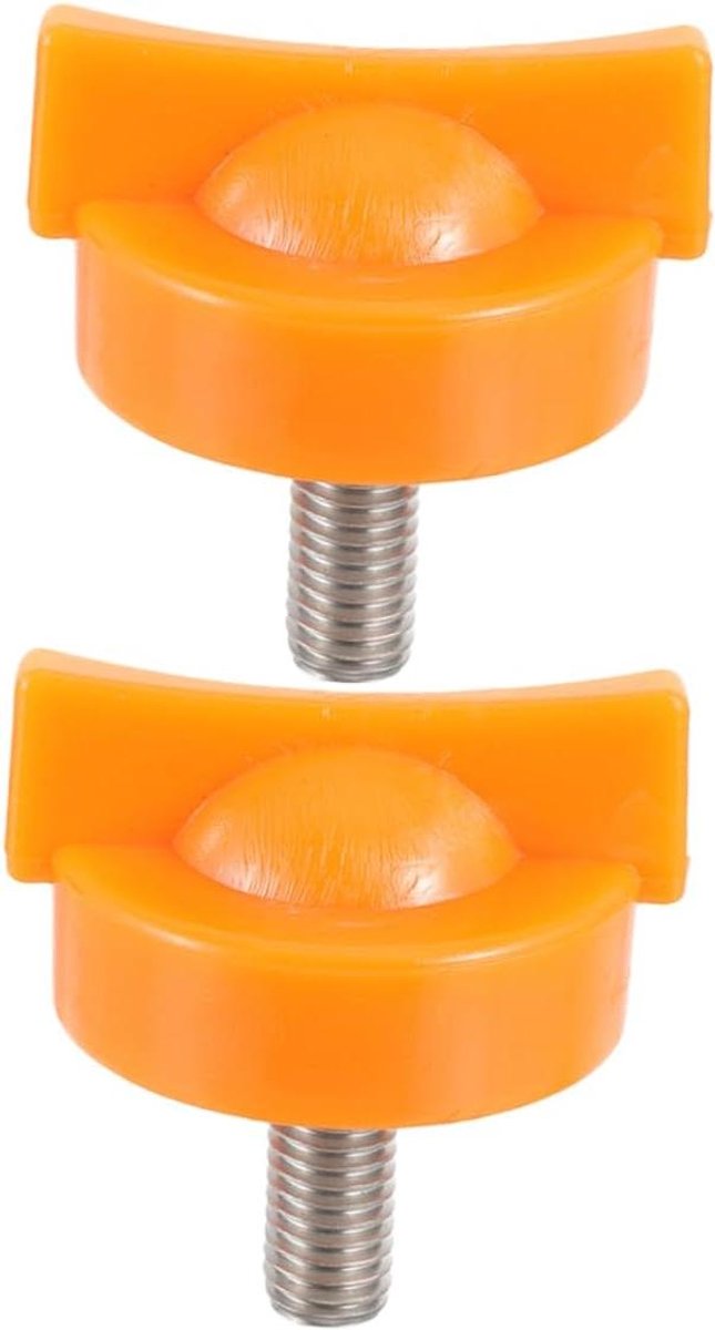 Citruspers Schroeven - Sapcentrifuge Onderdelen - Vers Sap Maken - Praktische Pasvorm - 4 cm - Oranje
