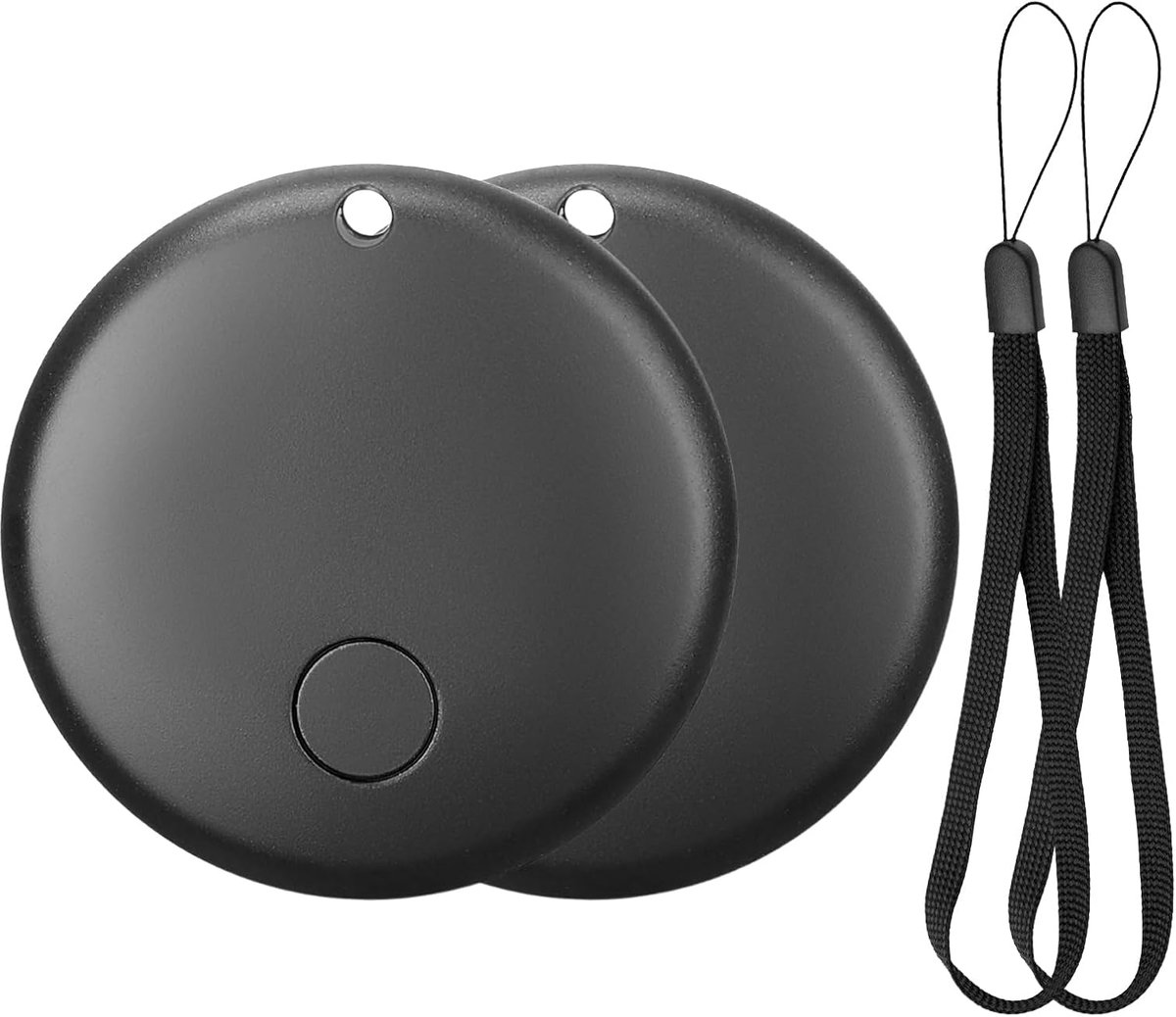 Tracker Android, sleuteltracker compatibel met Google's Find Hub-app, Mini Air Tracker Android, waterdicht IP67, tracker Android voor koffer, portemonnee, bagage en huisdieren (2 stuks)