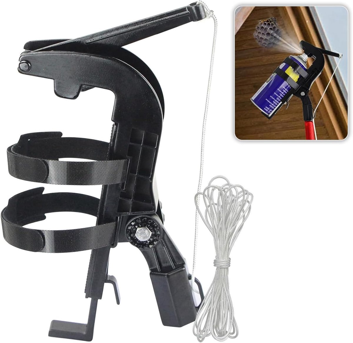 adapter voor spuitbus, adapter voor sproeihouder voor wespen, spuitstaaf adapter, spuitspuitbusverlenging, voor verf, boom