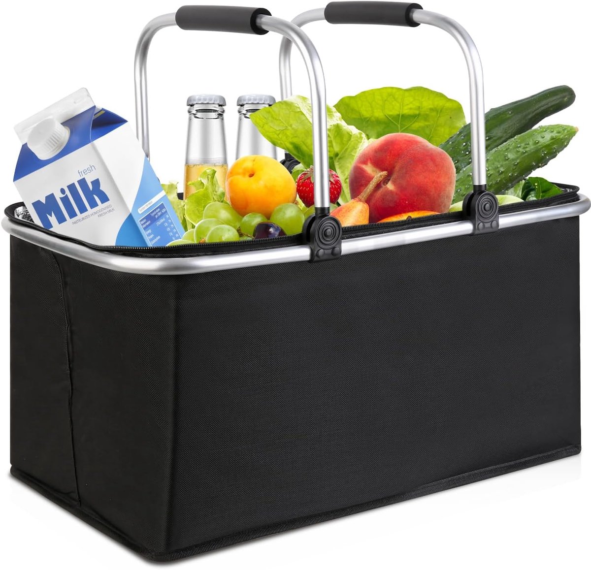 Koelmand 30L - geïsoleerd - opvouwbaar - ideaal voor picknicks - ShopVlot