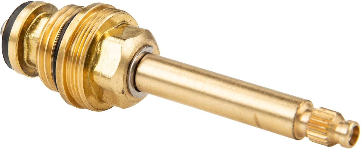 tecuro | Ventielbovendeel sanitair bovendeel | voor inbouwventielen | 1/2 inch | blank messing | 25560