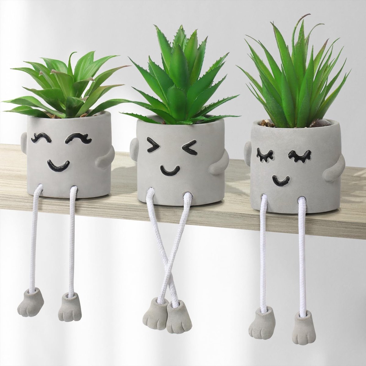 Omgoods - Kunstplant met Hangende Pot voor Huisdecoratie