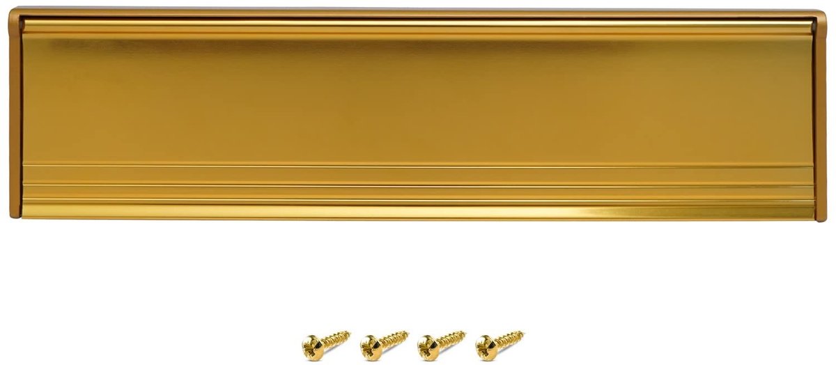 Omgoods - Interne Tochtstrip voor Brievenbus, 29.3 cm Metaal