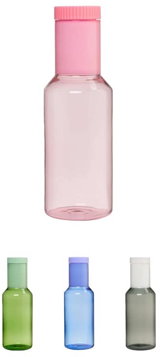 Omgoods - Borosilicaat Glazen Karaf met Deksel, 1 Liter, Cadeau voor Moederdag