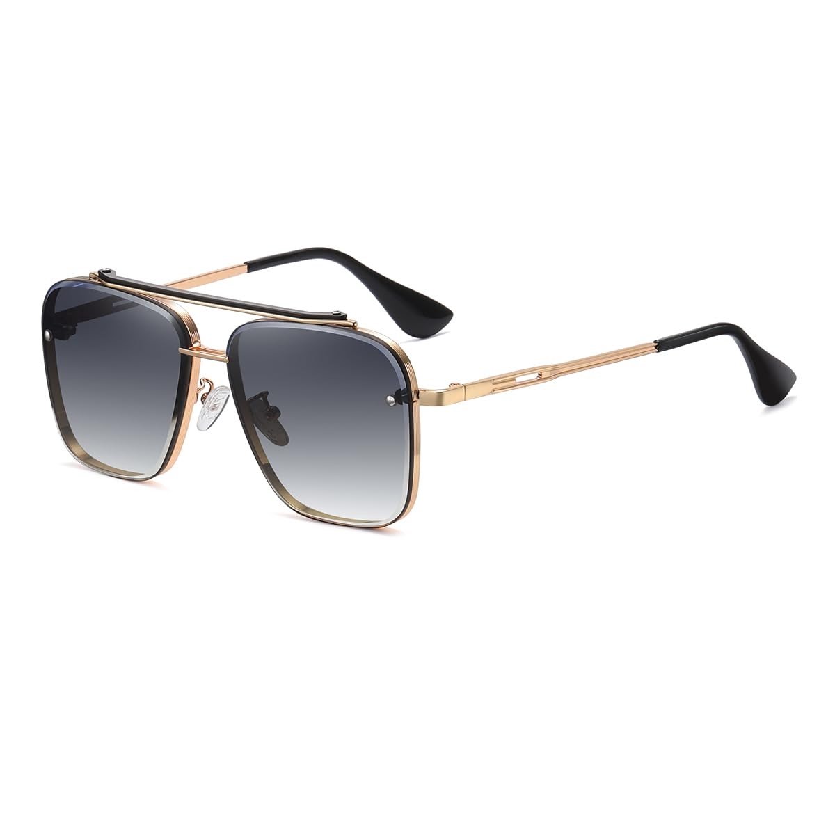 Omgoods - Vintage Aviator Zonnebril voor Mannen en Vrouwen met UV400 Bescherming