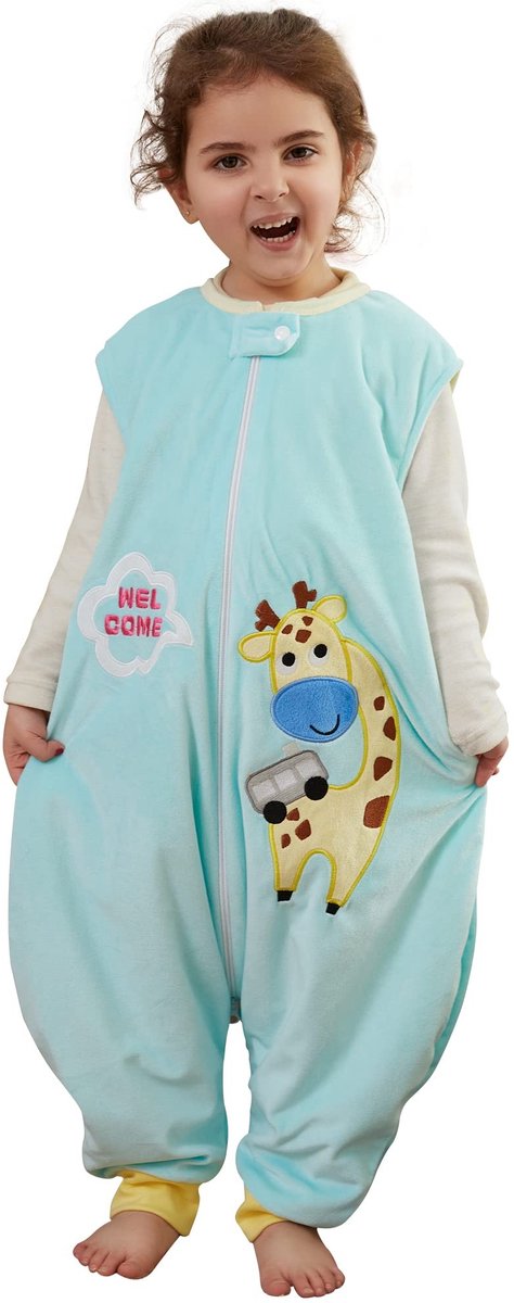 Omgoods - Baby Slaapzak met Voeten van 1-3 Jaar - Giraffe Ontwerp