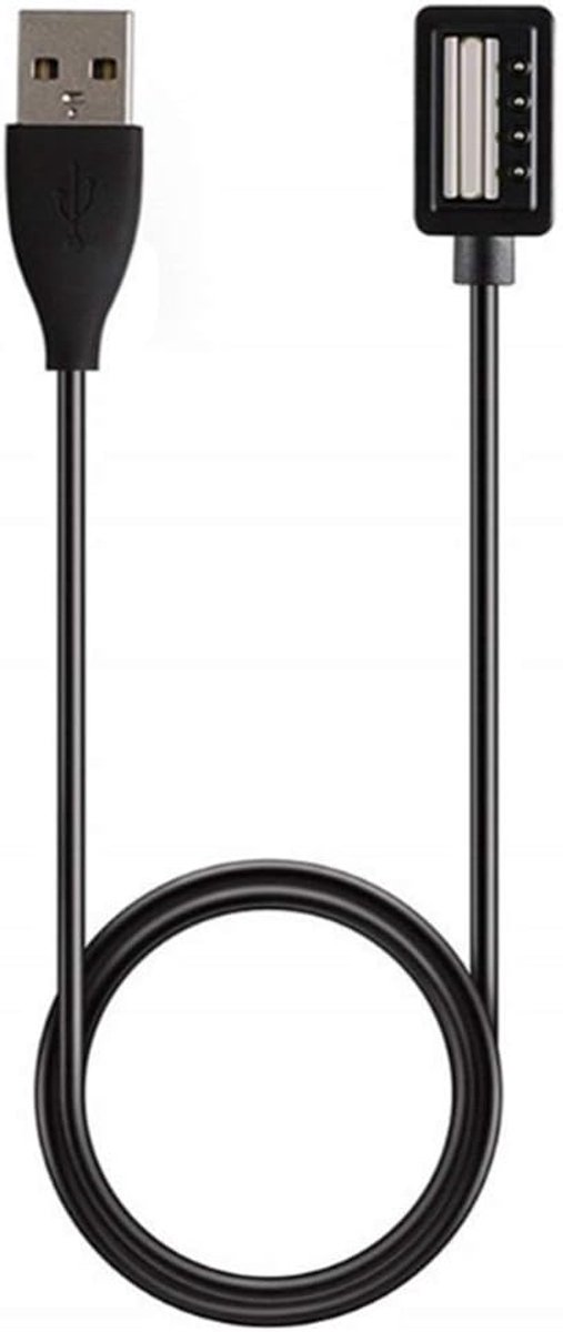 SnelShoppen - Smartwatch Oplaadkabel voor Sunto 9 Baro SPARTAN SPORT Serie, 1M USB Oplaadkabel, Zwart, Hoogwaardige Kwaliteit, Duurzaam, Gemakkelijk i