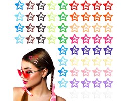 SnelShoppen - 60 Stuks 3 cm Lange Haarspelden, Schattige Snap-Star Haaraccessoires voor Vrouwen Meisjes Kinderen, Kleine Antislip Haarclips in Diverse