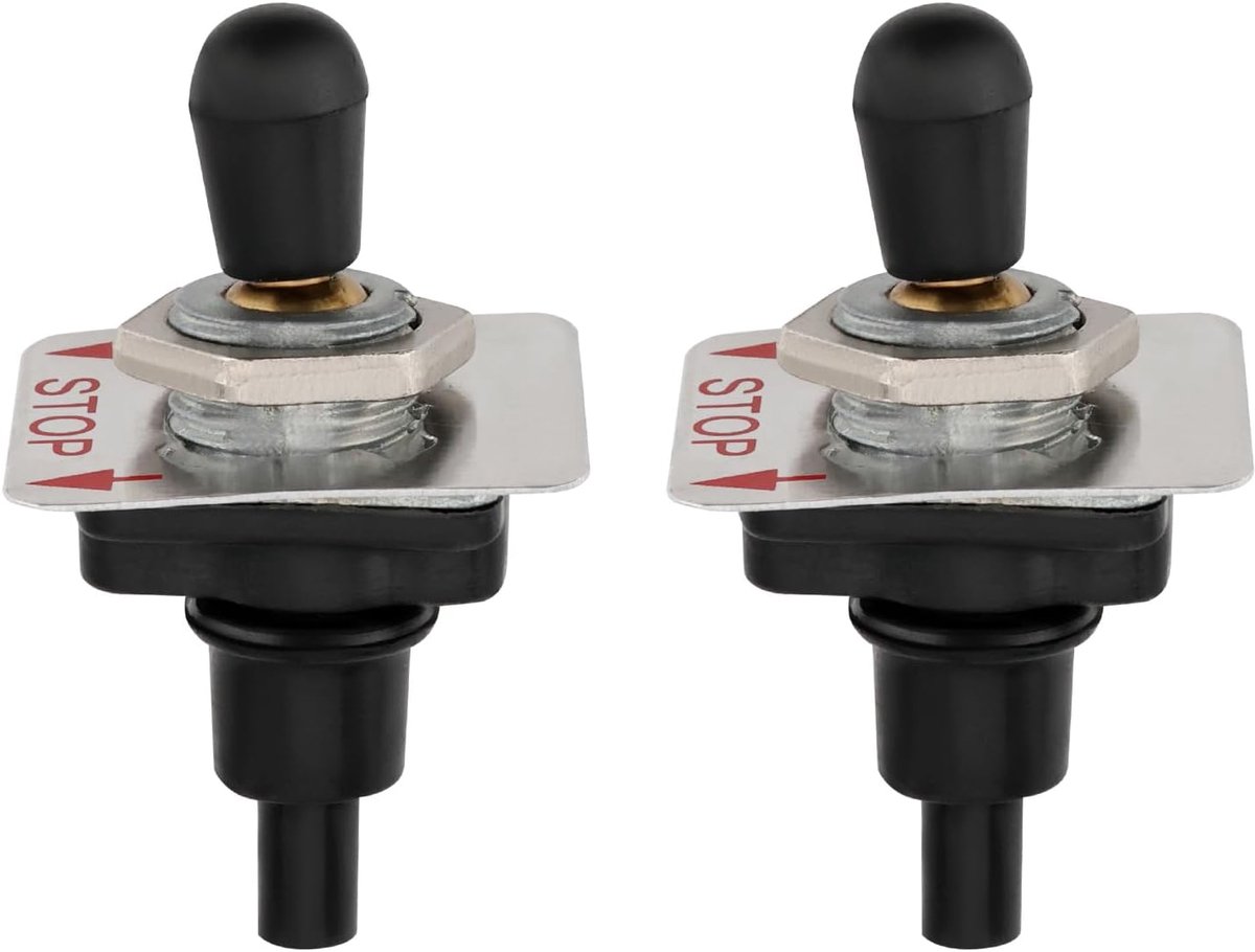 Motorstop Schakelaar 2pcs - Vervangingsonderdeel - Veiligheidsschakelaar - Voor Stihl 030 031 032 041 045 051 056 - ShopVlot