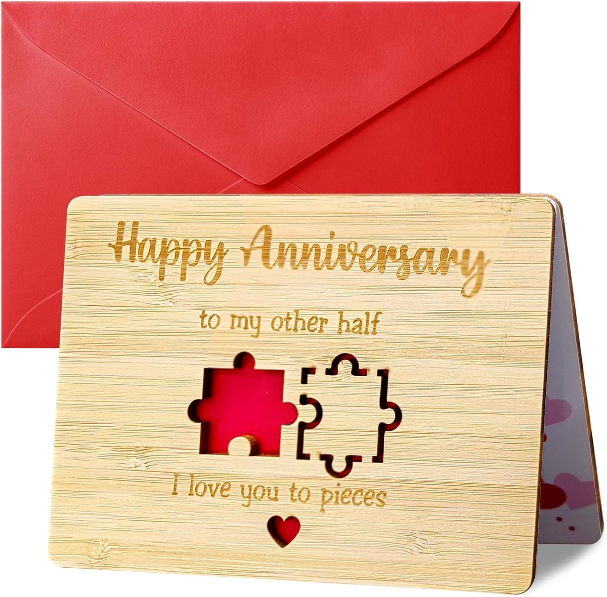 Anniversary Card, Bamboo Wedding Anniversary Card Happy Anniversary Card Anniversary Gifts for Him Anniversary Card - ShopVlot