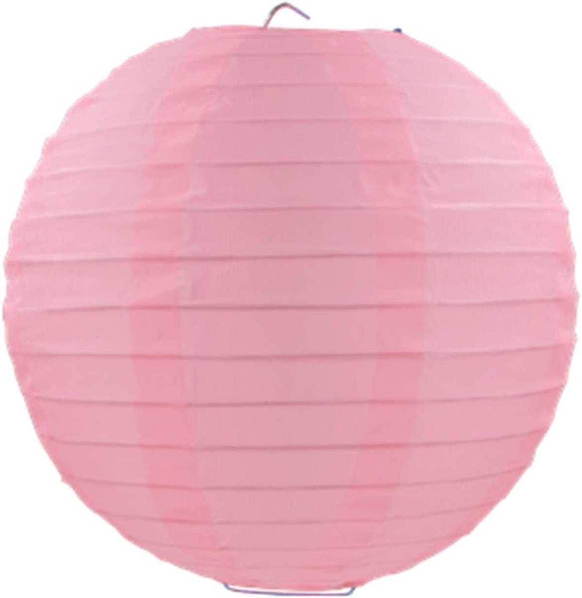 Nylon Lantaarn - Zijde Lampion - Feestdecoratie - Waterdicht - 8 inch - Roze