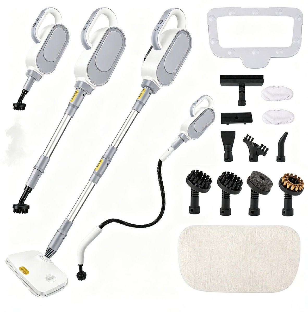 Omgoods - 1500W Handstoomreiniger met 14 Accessoires voor Huisgebruik