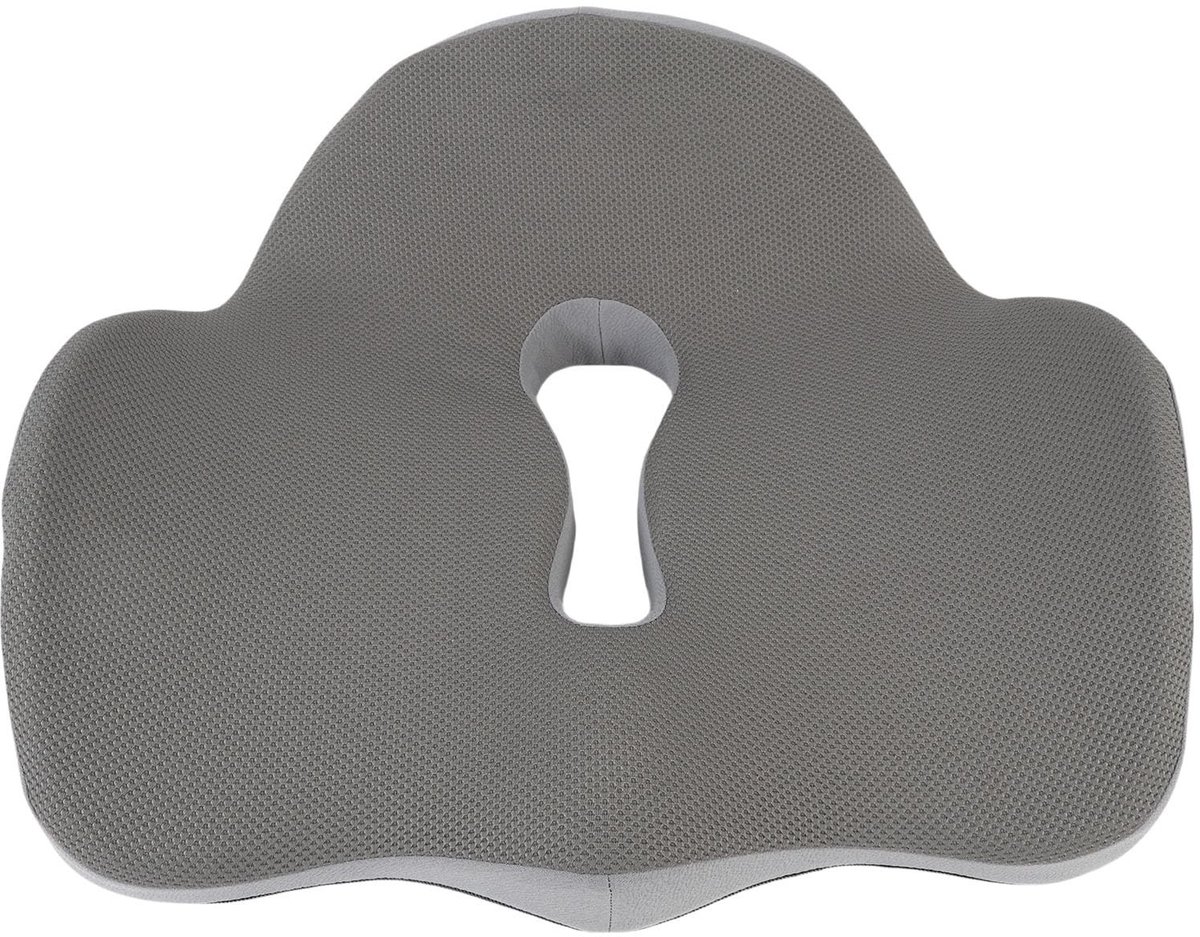 Omgoods - Memory Foam Zitkussen voor Kantoor en Auto met Ademend Ontwerp