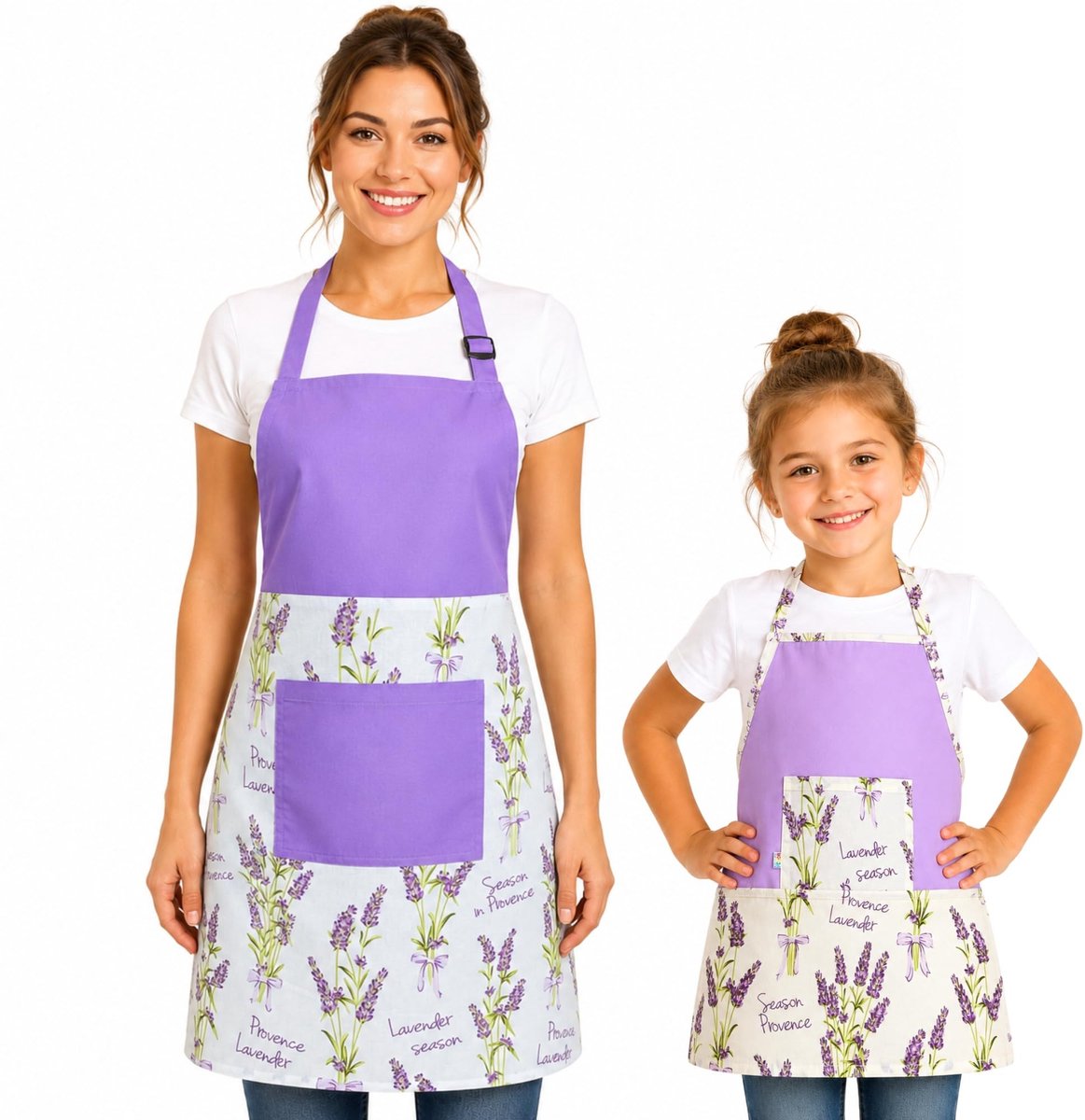 Omgoods - Kinderschort met Zak voor Jongens en Meisjes - Verstelbaar en Geschikt voor Koken en Creatieve Activiteiten