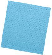 Chiffons éponge bleus 10 pièces - bio - très absorbants - chiffon éponge humide