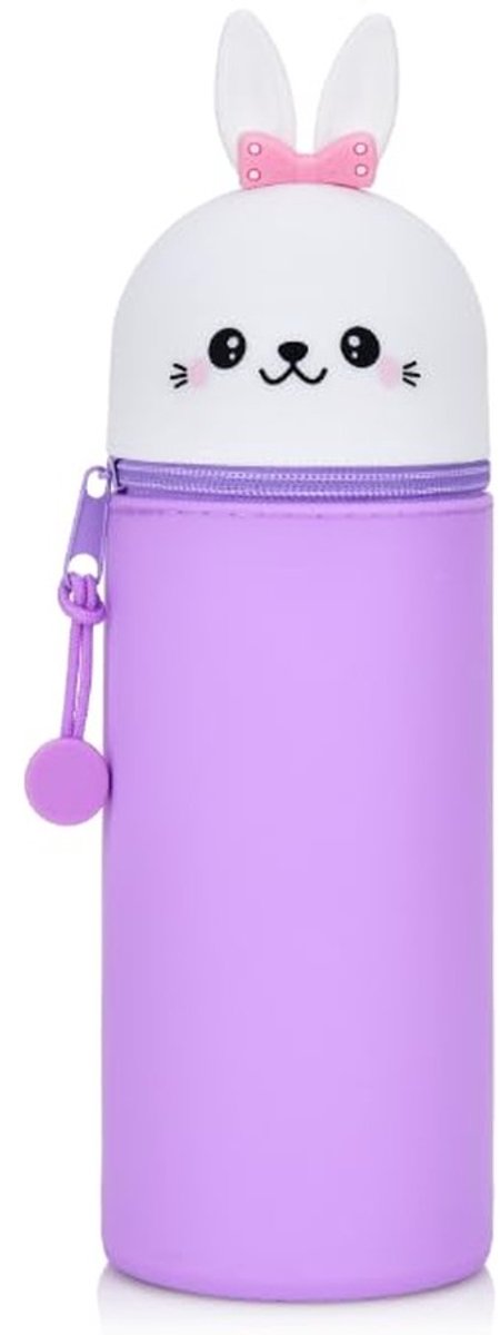 Omgoods - Schattige Kawaii 2-in-1 Siliconen Pennenhouder