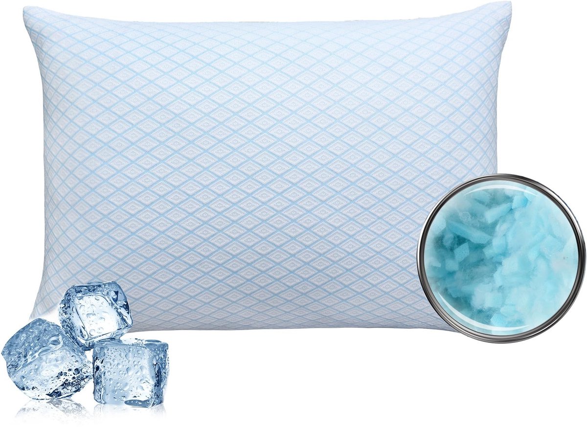 Omgoods - Memory Foam Kussen 50 x 70 cm voor Optimale Slaapondersteuning
