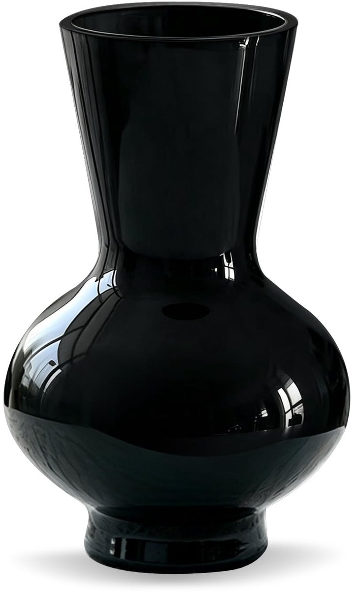 Omgoods - Boho Glas Vaas voor Bloemen, 23 cm