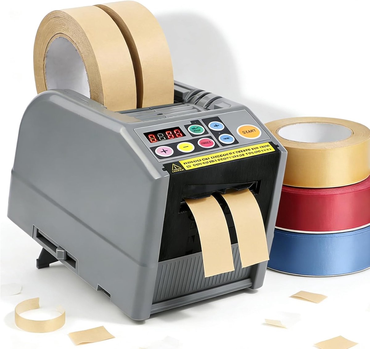 Automatische tape-dispenser 6-60mm - Elektrische tape-snijdmachine - Geschikt voor verschillende banden - ShopVlot