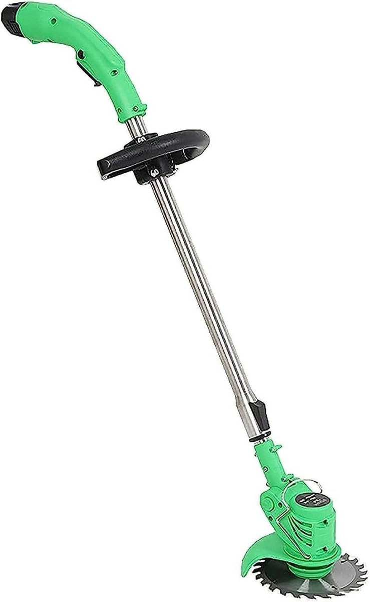 Elektrische Grastrimmer - Snoeischaar Bosmaaier - Tuin Onderhouden - Draadloos 12V Motor - 2 Centimeter Snijdiameter - Zwart