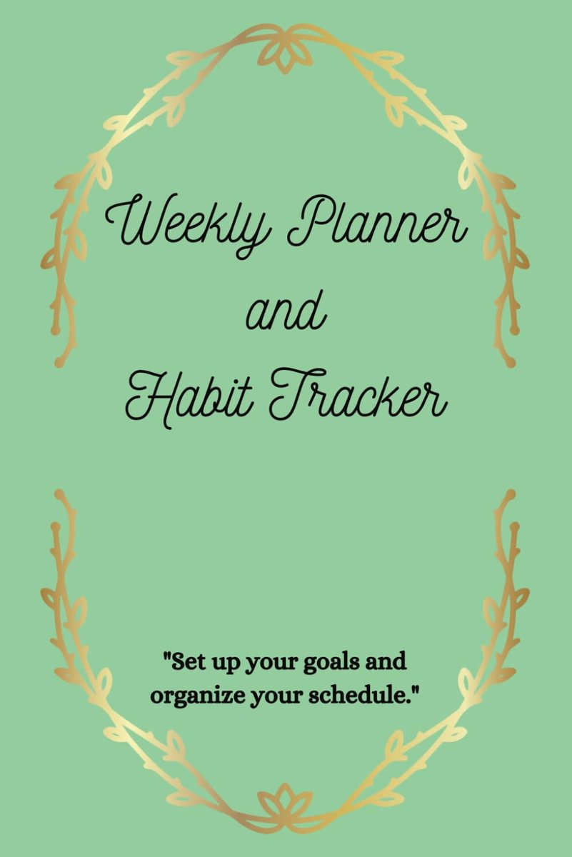 Thijox - Weekly Planner - Doelen Stellen, Organiseer Je Schema, Ongeplande Notitieboek met Gewoontetracker, 13 Weken, Perfect voor Persoonlijke Ontwik