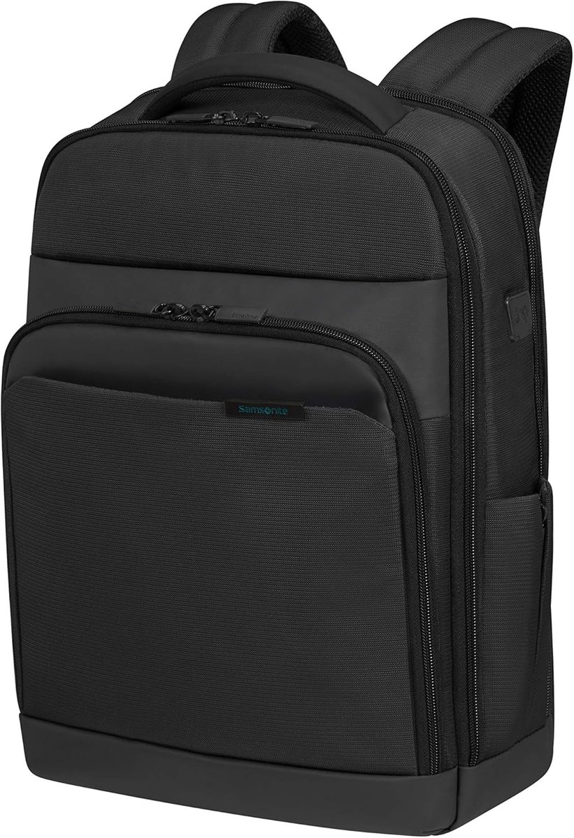 Thijox - Laptop Rugzak 15,6 inch, Lichtgewicht en Duurzaam, 19L, Zwart, Ideaal voor School, Werk, Reizen, High-Tech Design en Slimme Organisatie