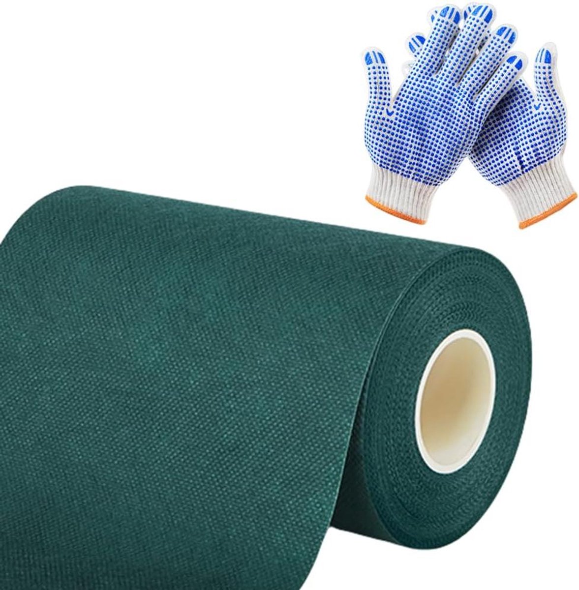 Kunstgras tape - Gazon naadband - Kunstgras verbinden - Sterke hechting - 15 cm x 10 m - Groen
