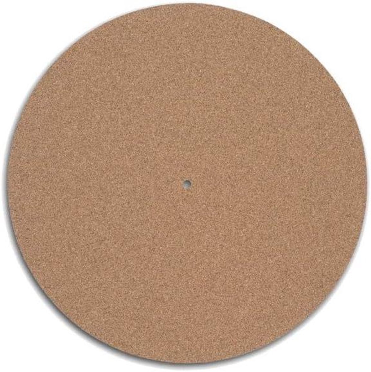 Draaitafel Mat - Kurken Onderlegger - Verbeter Geluid - Minder Statisch - 12 Inch - Bruin