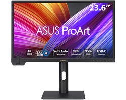 ASUS ProArt PA24US computer monitor 59,9 cm (23.6") 3840 x 2160 Pixels 4K Ultra HD LCD Zwart