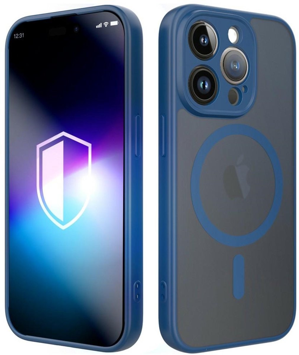 3MK Misty MagCase Hoesje voor Apple iPhone 14 Pro Blauw