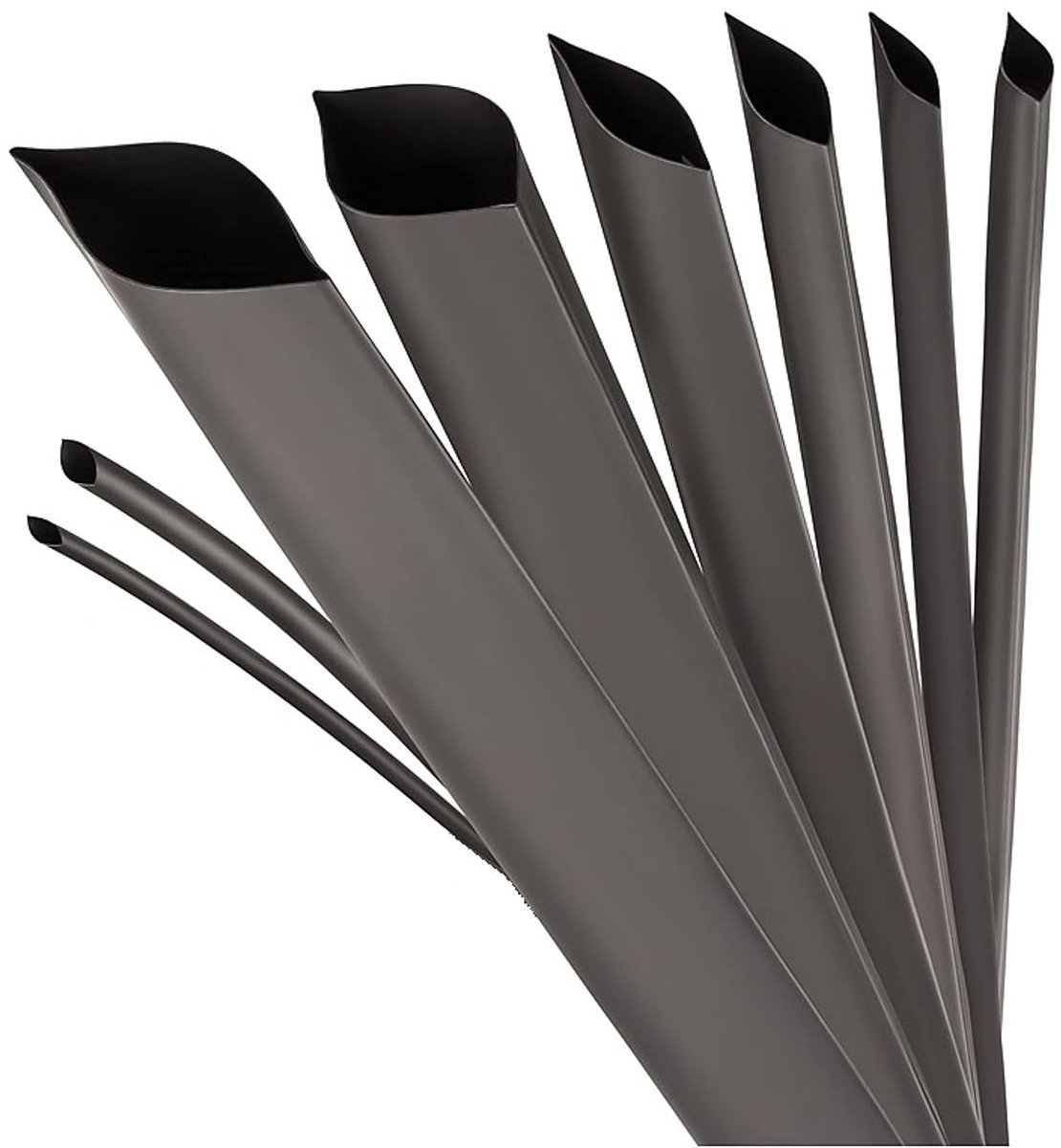 Thijox - ISOLATECH Krimpkous per Meter Zwart met Lijm Ø20mm 3:1 Polyolefine voor Kabelisolatie en Soldeerverbindingen, UV-bestendig, 1 Meter