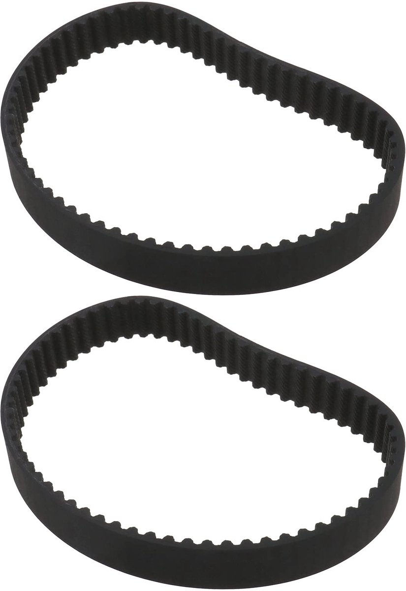 Dailygoods- Aandrijfriem Slijtvast - 66 Tanden - Rubber - 5 mm Tandhoogte - 14 mm Breedte - 330 mm Omtrek - Gesloten Lus - Verticuteerriem