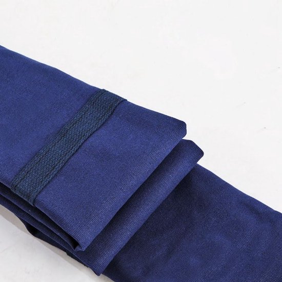 Thijox - Vissende Hengeltas met Schouderband - Grote Capaciteit Viskoffer Hoes - Lange Canvas Hengeltas 1.4m in Blauw - Uniseks voor Vissersuitrusting — afbeelding 4