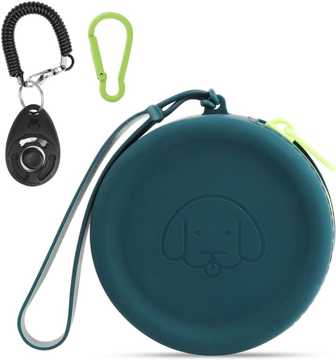 Handige Snacktas voor Honden en Katten met Clickers, Compact en Makkelijk Schoon te Maken, Ideaal voor Training en Reizen