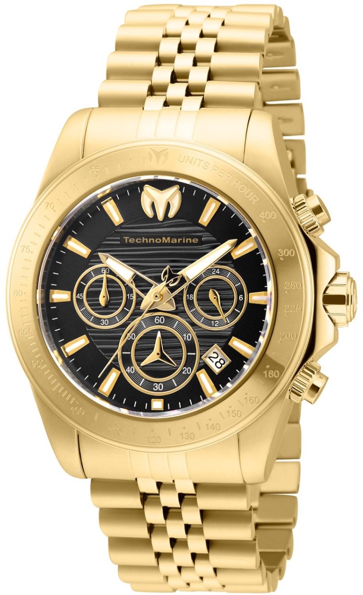 TechnoMarine Manta TM-219023 Herenhorloge - Quartz Uurwerk - 42 mm