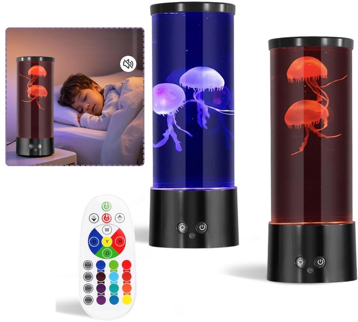 CRLYN® Kwallen Lamp - Jellyfish Lavalamp - Nachtlampje