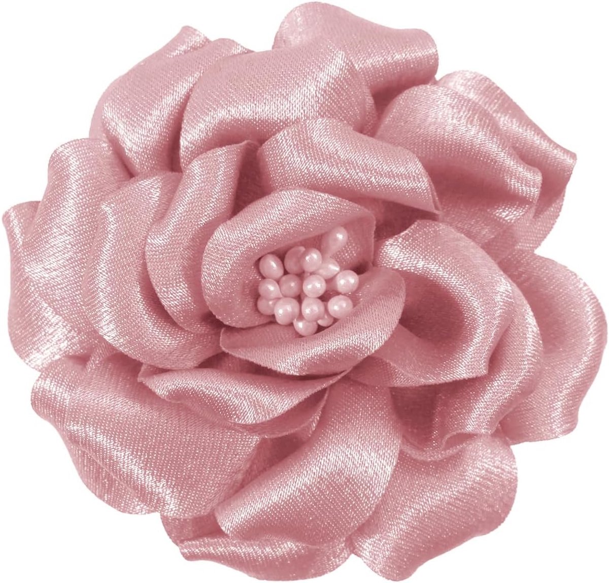 Roze Haarclip met Roos Decoratie voor Feest en Bruiloft Accessoire