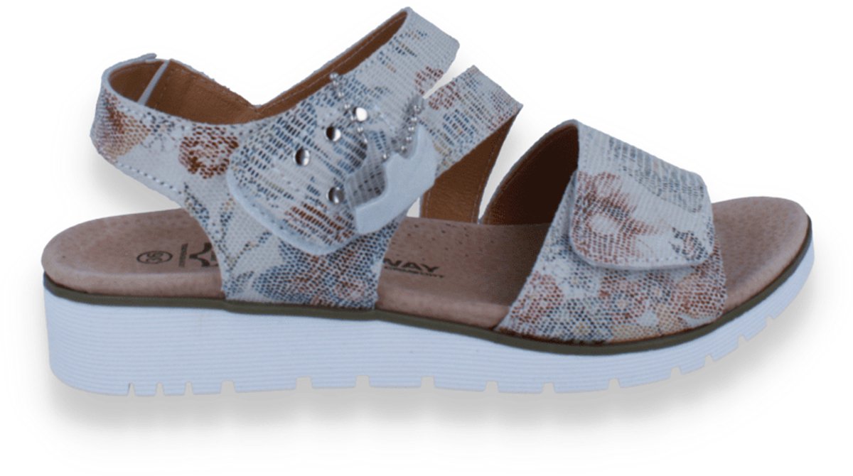 Mode-mania Dames Sandaal Multi | Multicolour | Maat: 37