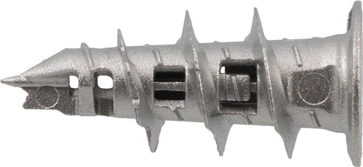 Kelfort GIPSPLAATPLUG BOORPUNT 14X32MM - 100 ST JET-DRIVE METAL ZONDER SCHROEF