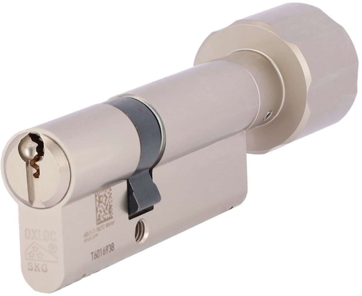Oxloc Profielcilinder knop dubbel 30/45k o7 SKG***