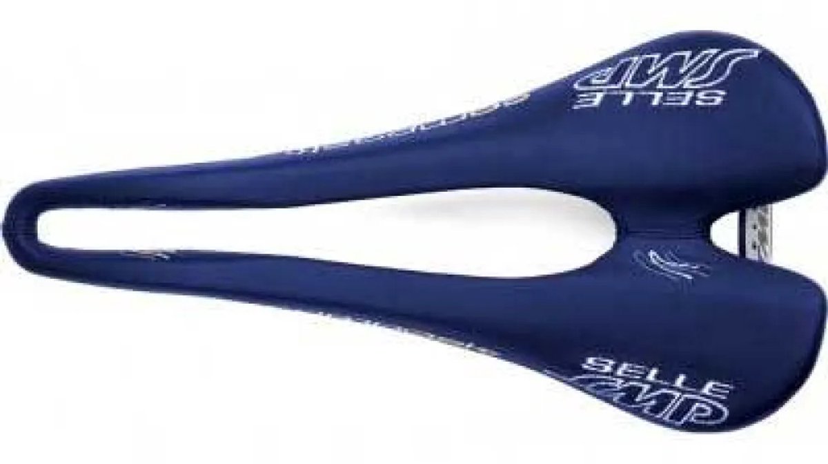 Selle Smp Composit Zadel Blauw 129 mm Man
