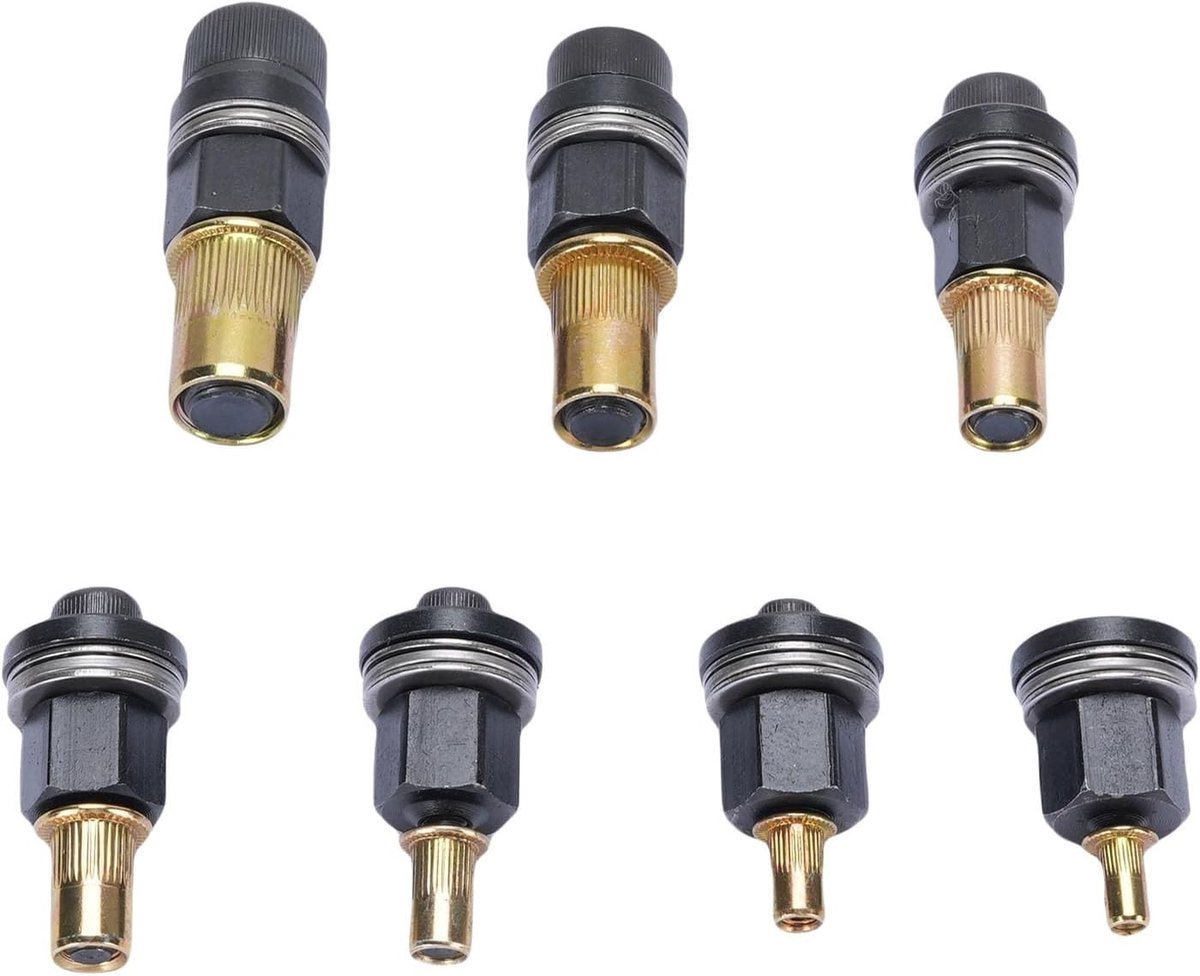 Rivetmoeren Assortiment Kit M3-M10 - 7 Maten Handgereedschap voor Meubels, Auto's en Industrie - Gemaakt van Hard Staal
