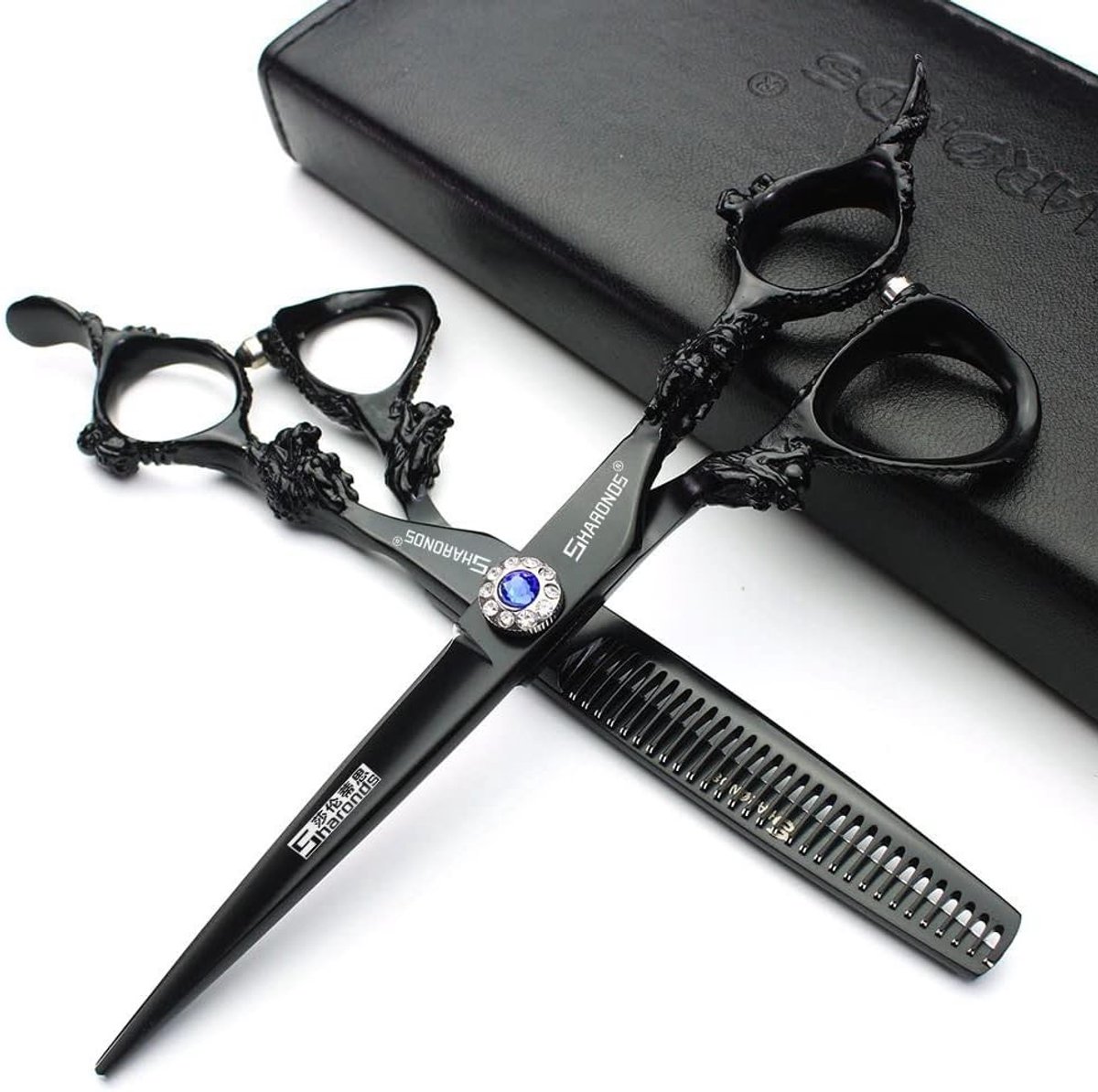 Hoge Kwaliteit Professionele Scharen voor Kappers - Efficiënte Knipschaar Set van 6 Inch met Snijkit voor Perfecte Haarsnit