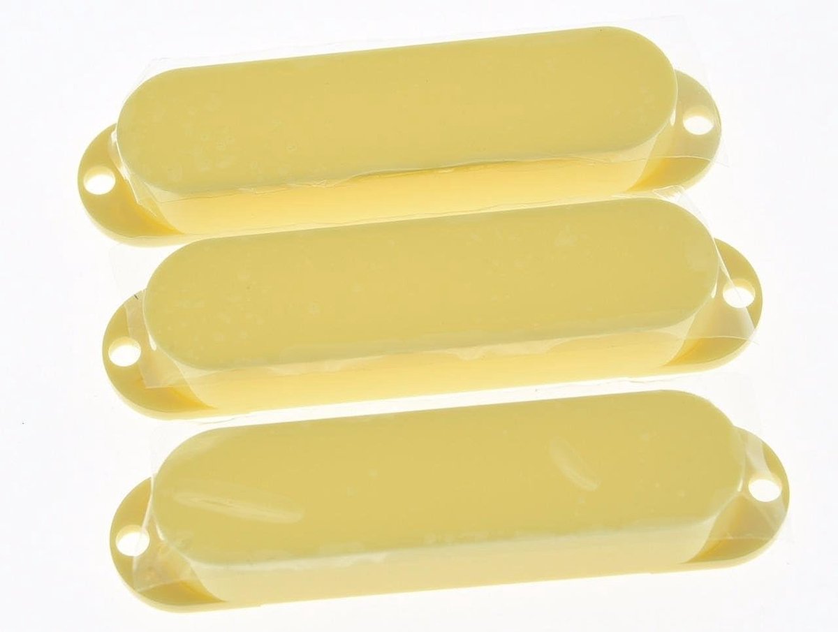 Gesloten Single Coil Pickup Cover voor Gitaren - Beschermende Deksel voor Sealed Pickups, Geluid Verbetering en Stijlvolle Afwerking