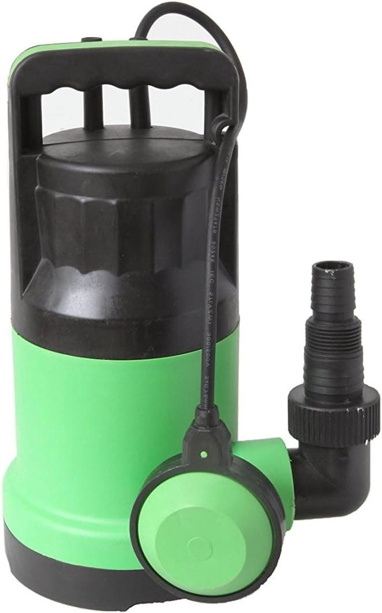 Dompelpomp - Waterpomp - Kelder Leegpompen - Roestvrijstaal - 10000 l/u - Groen