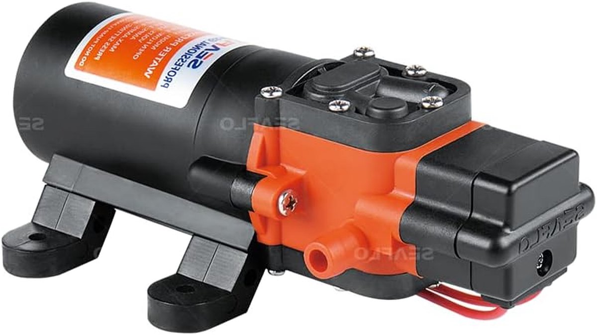 Automatische Waterpomp - Drukpomp - Water Verplaatsen - Zelfaanzuigend Droogloopveilig - 4.3 Liter/Min - Wit