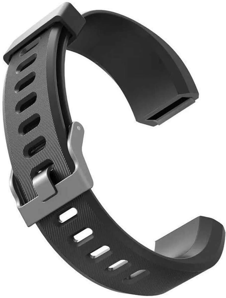 Vervangarmband voor ID115Plus HR Smartwatch, zwart, comfortabel, duurzaam en verstelbaar, 11.5 x 2 x 2 cm